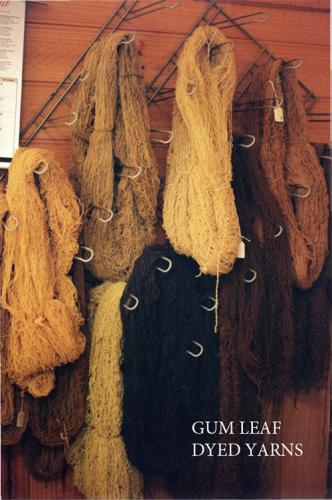 Gum Leaf Dyed Yarns