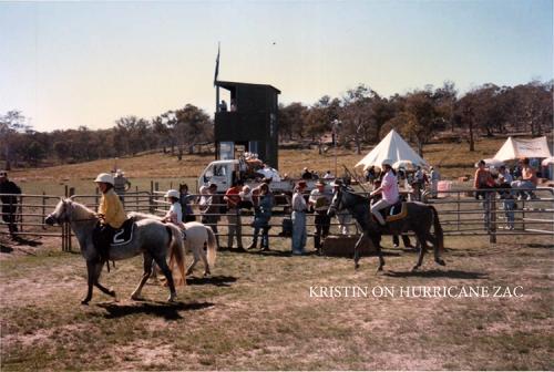Kristin (pink top) on Hurricane Zac